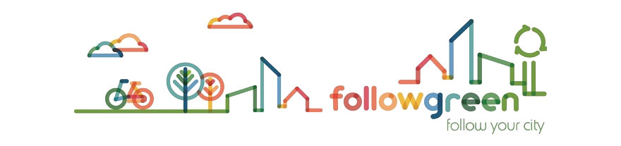 follow green banner