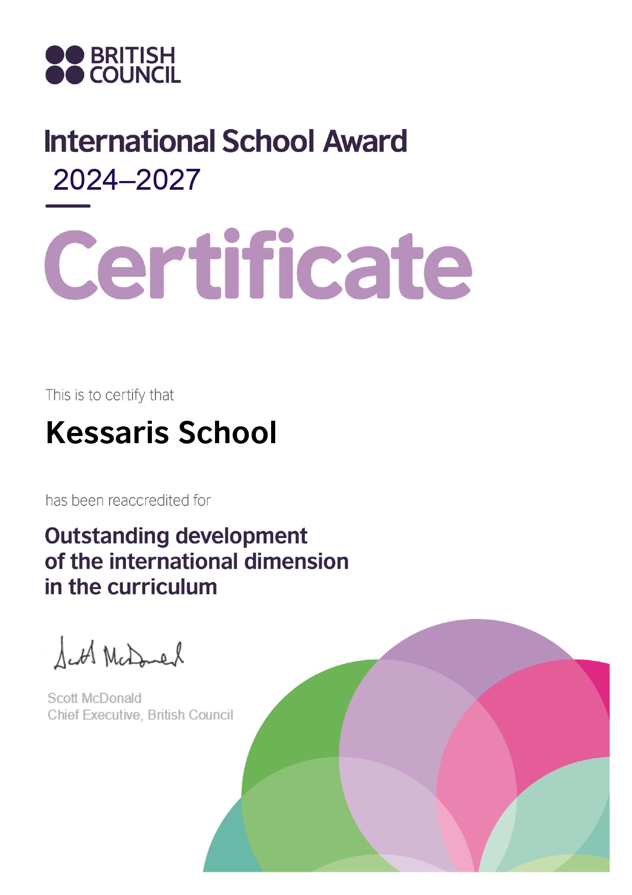 isa 2024 2027 certificate